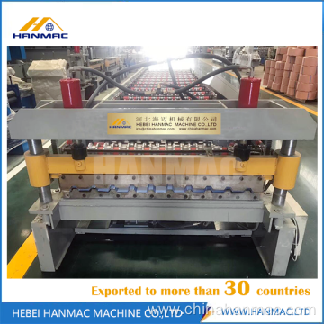 Trapezoidal Metal Sheet Roll Forming Machine